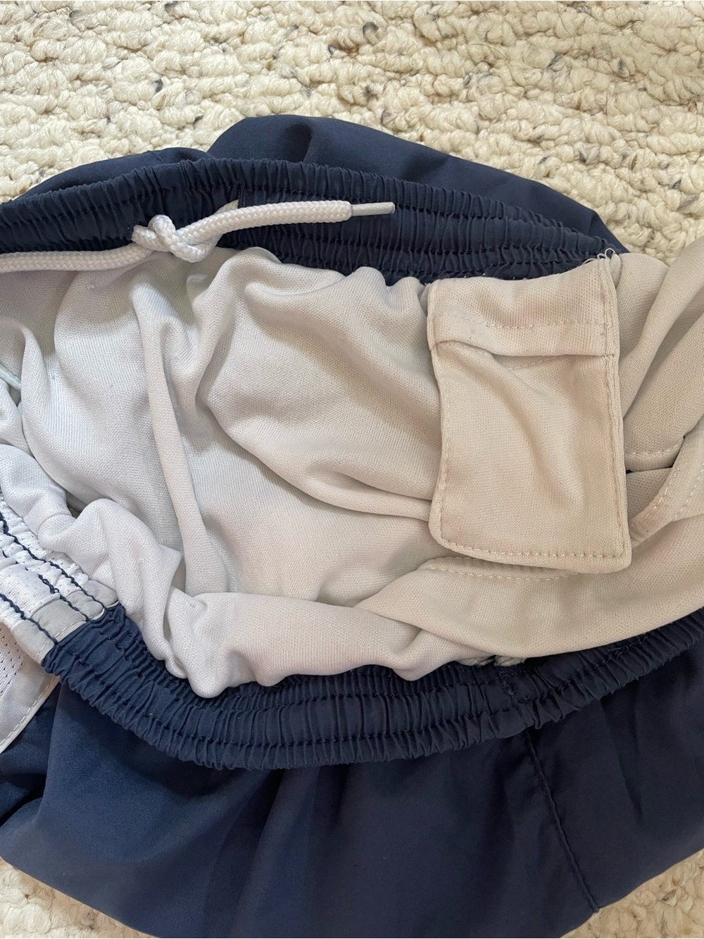 Nike Women's Navy Blue Athletic Shorts with Penn State Logo - Picture 5 of 5